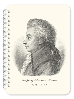 W. A. Mozart – grafika