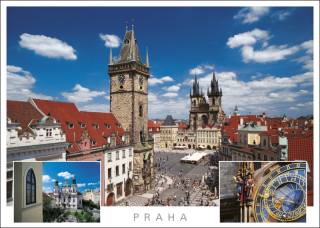 Staroměstské náměstí; Kostel sv. Mikuláše; Detail orloje