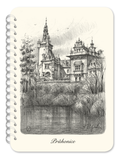 Průhonice – grafika – Zámek