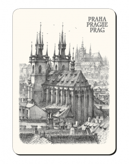 Praha Panorama – grafika